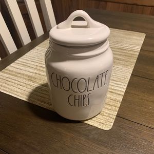 Rae Dunn baby chocolate chip canister